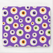 Tapis De Souris Motif coloré Halloween Eyeballs (Devant)