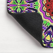 Tapis De Souris Motif coloré Kaleidoscope (Coin)