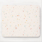 Tapis De Souris Motif Confetti Dots & Triangle (Devant)
