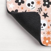 Tapis De Souris Motif crâne de fleurs (Coin)
