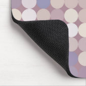 Tapis De Souris Motif d'abrégé sur cercles de tissu (Coin)