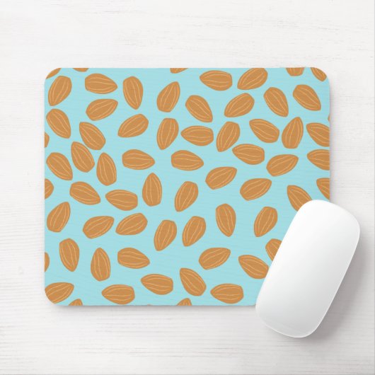 Tapis De Souris Motif d'amandes (Avec souris)