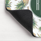 Tapis De Souris Motif d'ananas d'aquarelle (Coin)