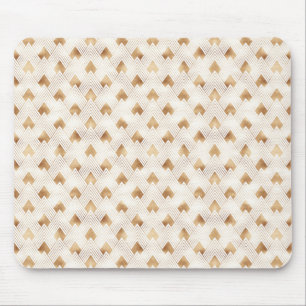 Tapis De Souris Motif d'art déco d'or