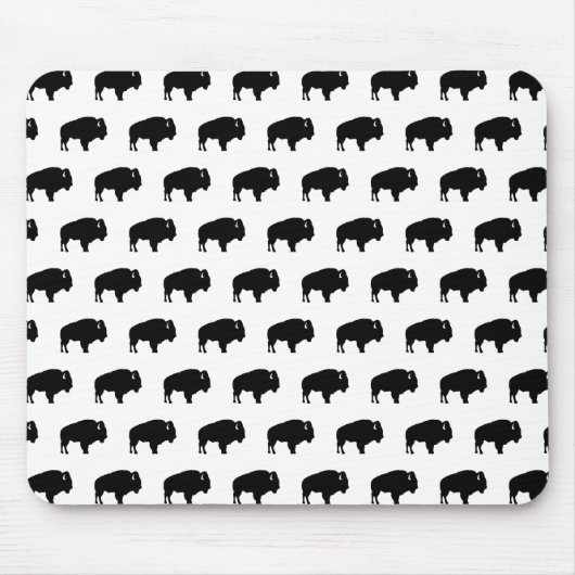Tapis De Souris motif de bison (Devant)
