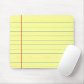 Tapis De Souris Motif de bloc-notes juridique (Avec souris)