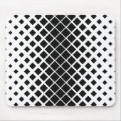 Tapis De Souris Motif de blocs de Carré de dissolution noir modern (Devant)
