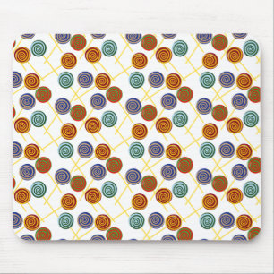 Tapis De Souris Motif de bonbons motif Lollies lollipop 47