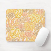 Tapis De Souris Motif de bretzel (Avec souris)