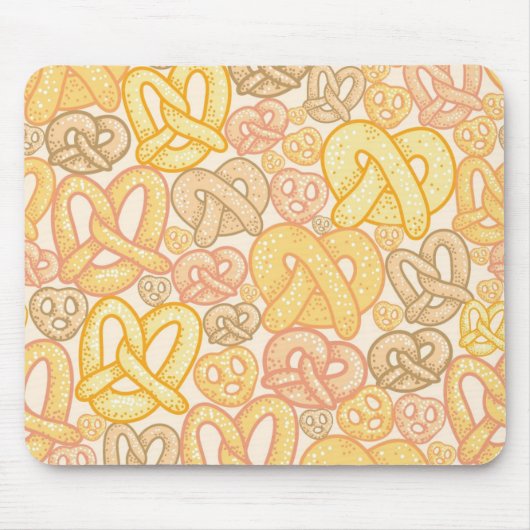 Tapis De Souris Motif de bretzel (Devant)