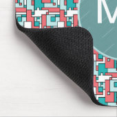 Tapis De Souris Motif de briques rétro (Coin)