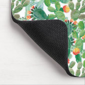 Tapis De Souris Motif de cactus d'aquarelle (Coin)