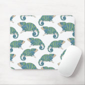 Tapis De Souris Motif de caméléon (Avec souris)