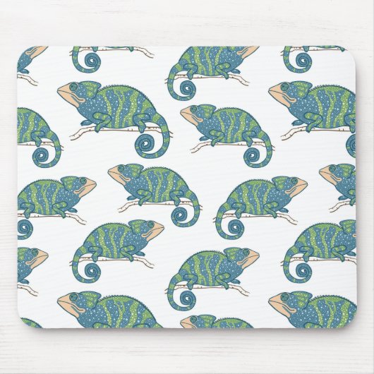 Tapis De Souris Motif de caméléon (Devant)