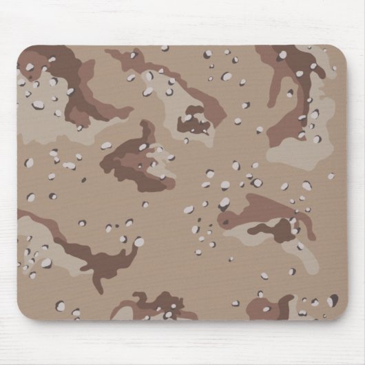 Tapis De Souris Motif de camouflage de Camo de désert (Devant)