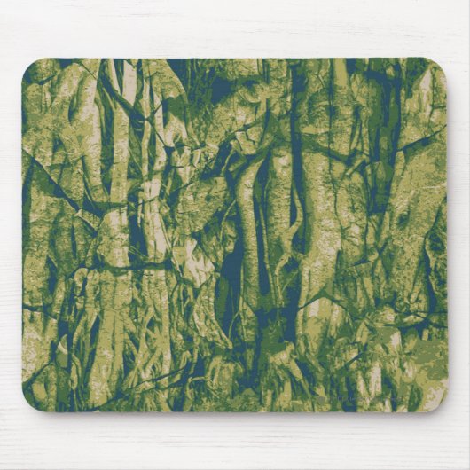 Tapis De Souris Motif de camouflage d'écorce d'arbre (Devant)