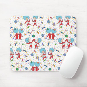Tapis De Souris Motif de célébration de Chose Un Chose Deux