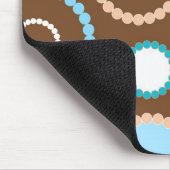 Tapis De Souris Motif de cercles - Mousepad (Coin)