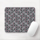 Tapis De Souris motif de chaton et de souris (Avec souris)