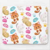 Tapis De Souris Motif De Chats, Chats Mignons, Kitty, Chatons, Paw (Devant)