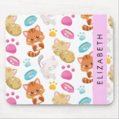 Tapis De Souris Motif De Chats, Chats Mignons, Kitty, Paws, Votre (Devant)