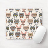 Tapis De Souris Motif de chats mignons (Avec souris)