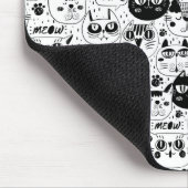 Tapis De Souris Motif de chats mignons (Coin)