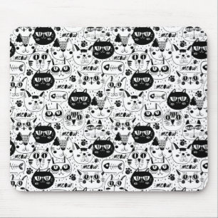 Tapis De Souris Motif de chats mignons