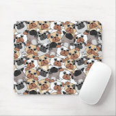 Tapis De Souris Motif de chiot (Avec souris)
