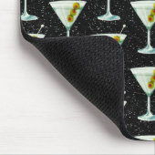 Tapis De Souris Motif de cocktails Martini (Coin)