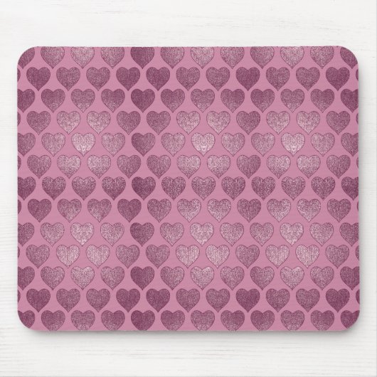 Tapis De Souris Motif de coeur (Devant)