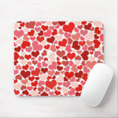 Tapis De Souris Motif de coeur rouge moderne (Avec souris)