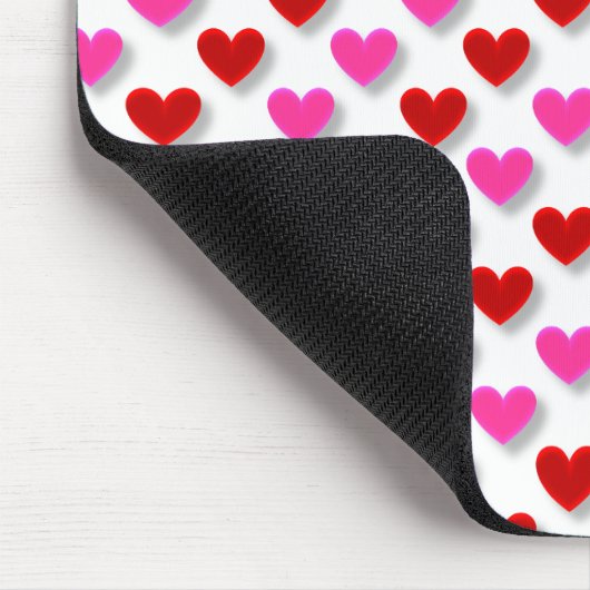 Tapis De Souris Motif de coeur simple (Coin)