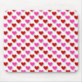 Tapis De Souris Motif de coeur simple (Devant)