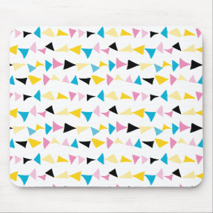 Tapis De Souris Motif de confettis en forme géométrique moderne