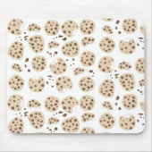 Tapis De Souris Motif de cookies à puces de chocolat (Devant)