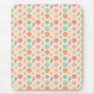 Tapis De Souris Motif de coquillage côtier