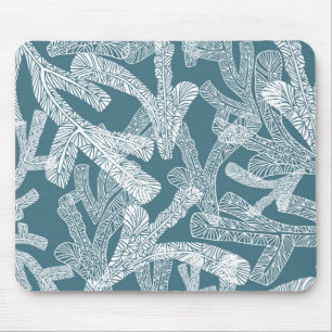 Tapis De Souris Motif de corail détaillé