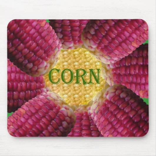 Tapis De Souris Motif de Corne rouge (Devant)