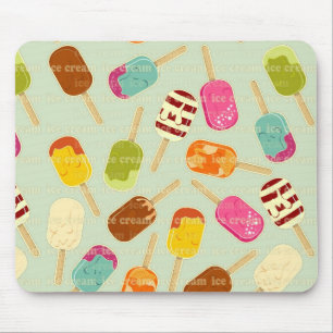 Tapis De Souris Motif de crème glacée