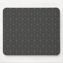 Motif de cube 3D minimaliste