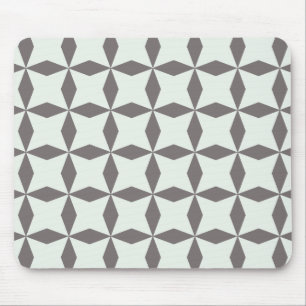 Tapis De Souris Motif de diamants gris
