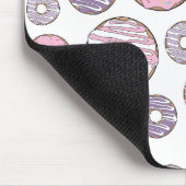Tapis De Souris Motif De Donuts, Donuts Roses, Donuts Violets (Coin)