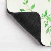 Tapis De Souris Motif de feuille d'aquarelle (Coin)