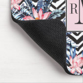 Tapis De Souris Motif de fleur tropical de Lotus (Coin)