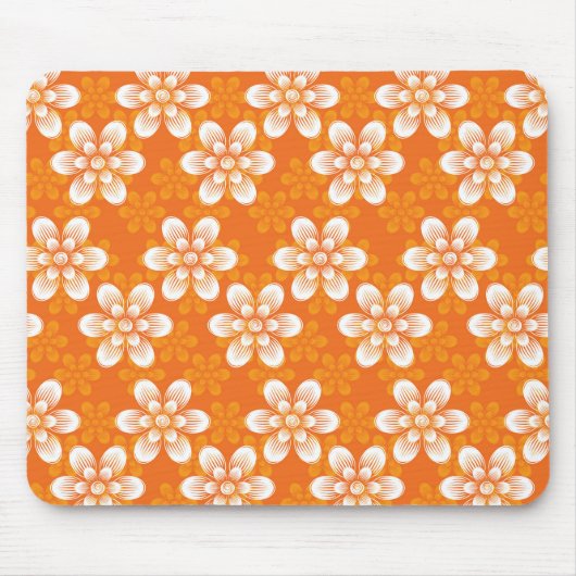 Tapis De Souris Motif de fleurs (Devant)