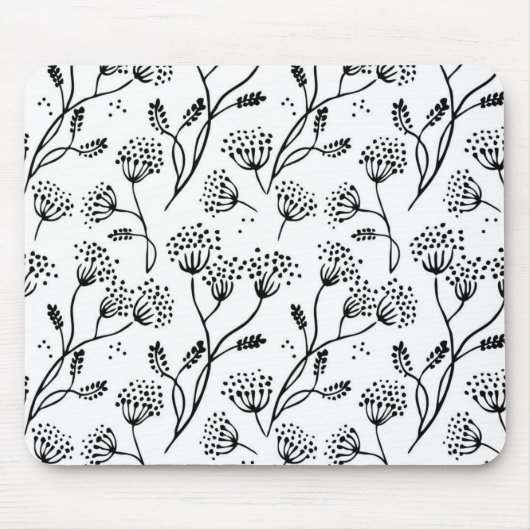Tapis De Souris Motif de fleurs (Devant)