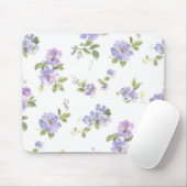 Tapis De Souris Motif de fleurs (Avec souris)