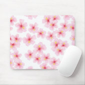 Tapis De Souris Motif de fleurs (Avec souris)