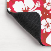 Tapis De Souris Motif de fleurs de ketmie (Coin)